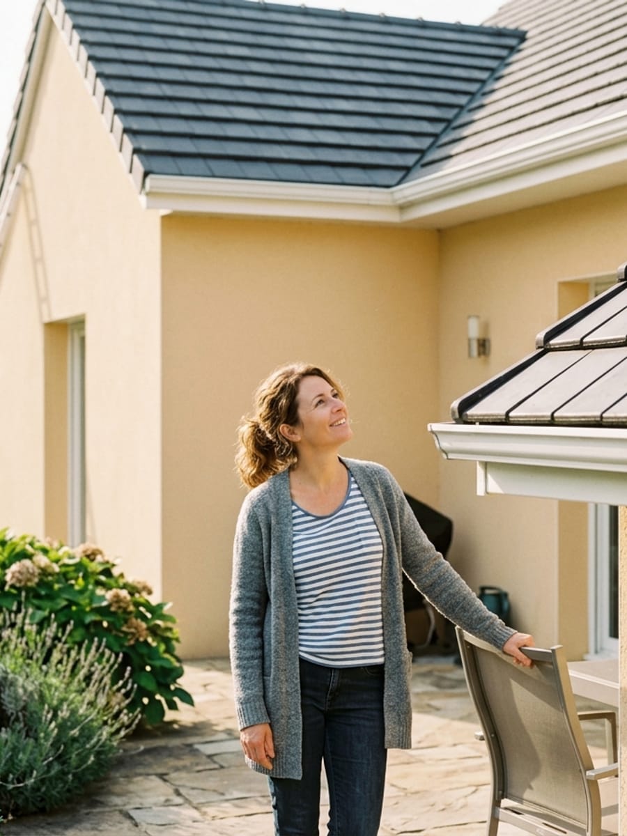 Toiture propre après un démoussage toiture professionnel